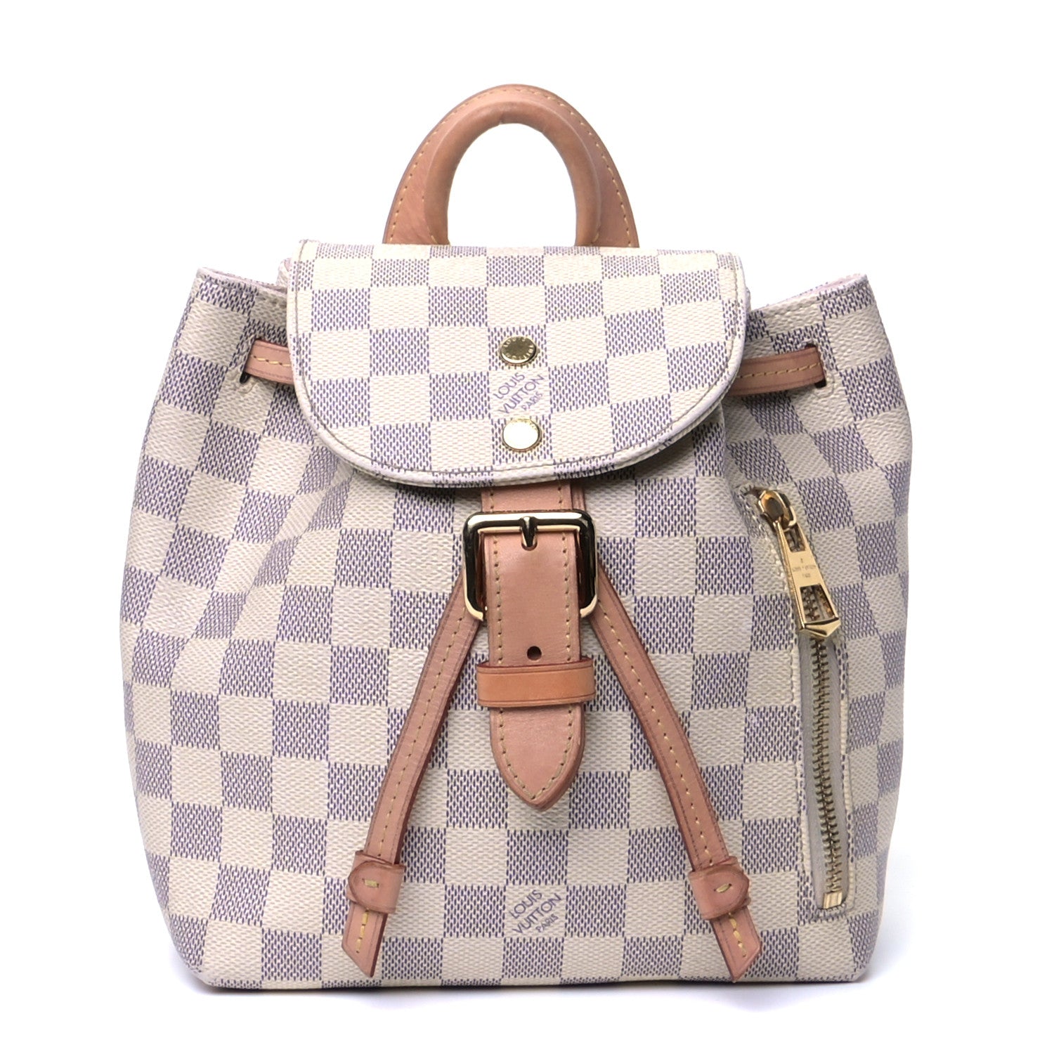 Louis Vuitton Damier Azur Sperone BB Backpack 1 of 5