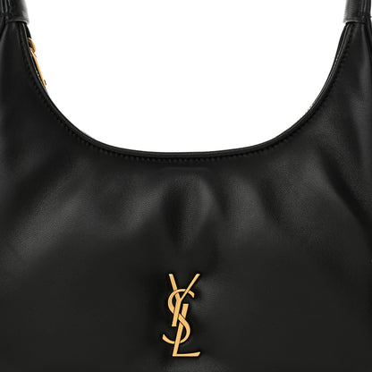 Saint Laurent Plunged Lambskin Calypso Mini Hobo Black 8 of 11