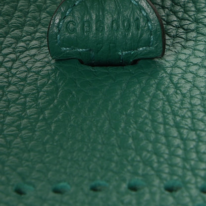 Hermes Taurillon Clemence Amazone Evelyne TPM Vert Vertigo 7 of 8