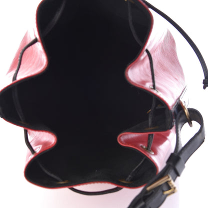 Louis Vuitton Epi Petit Noe Red Black 5 of 11