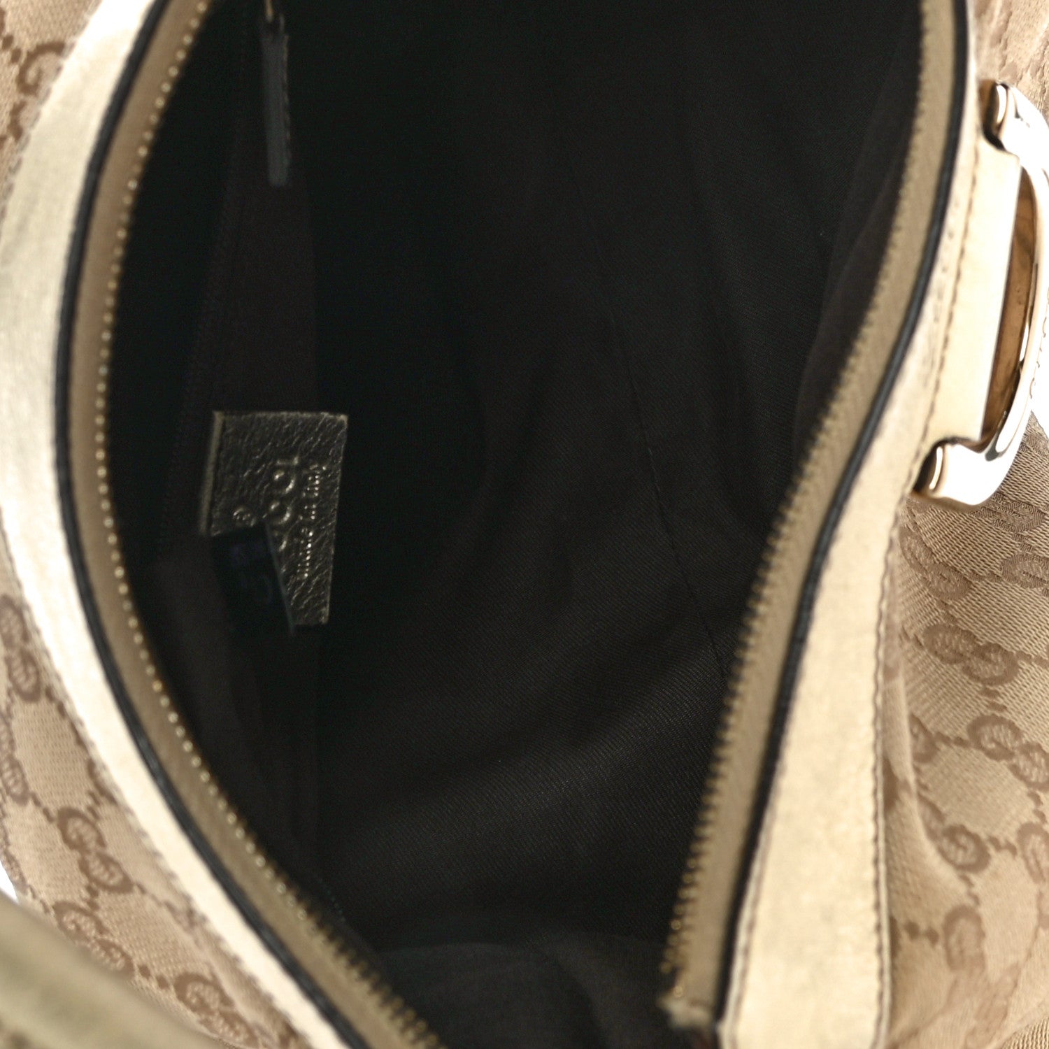 Gucci Monogram Medium D Gold Ring Hobo Gold 5 of 17