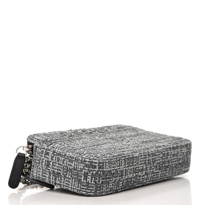 Chanel Canvas Small Deauville Clutch With Chain Charcoal 4 of 8