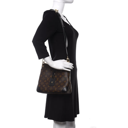 Louis Vuitton Monogram Odeon PM Black 2 of 10
