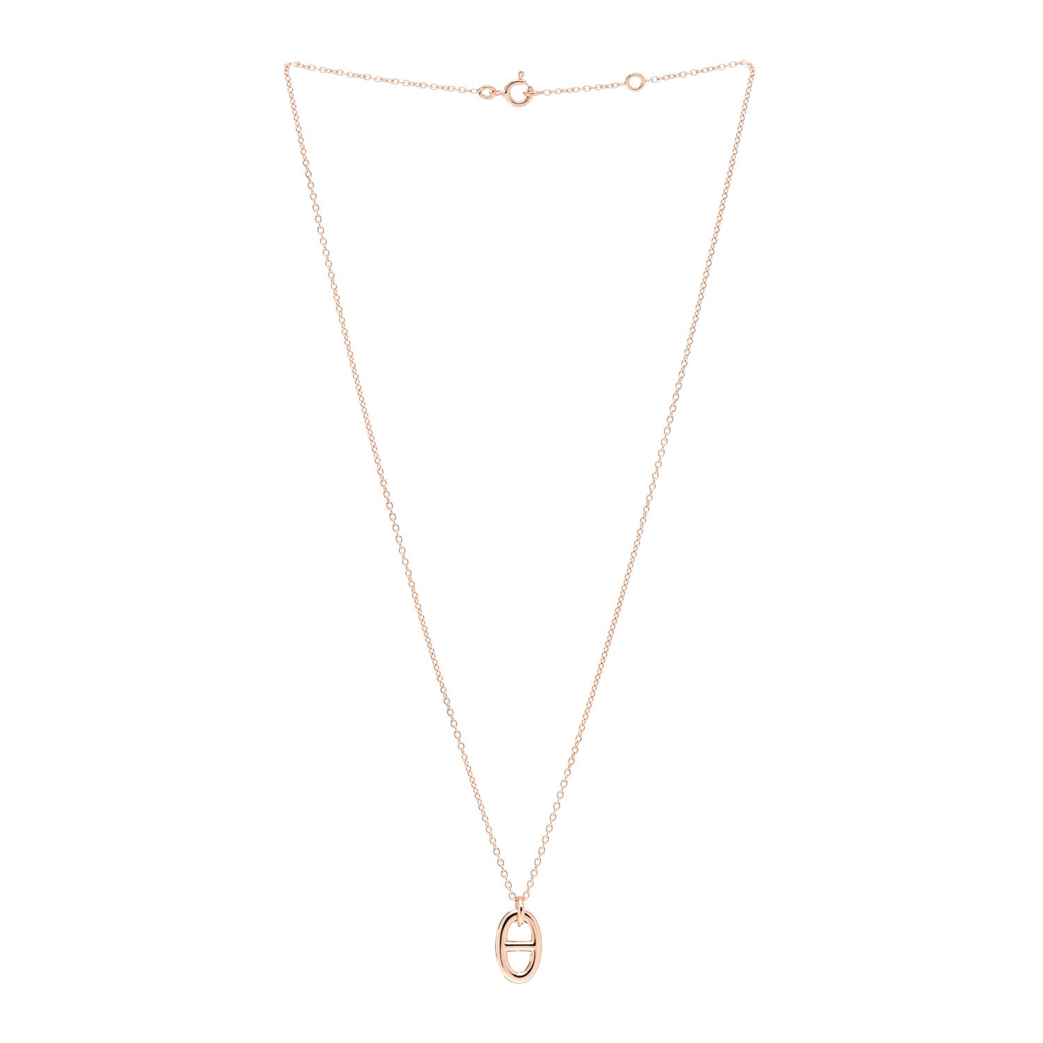 Hermes 18K Rose Gold PM Farandole Pendant Necklace 3 of 6