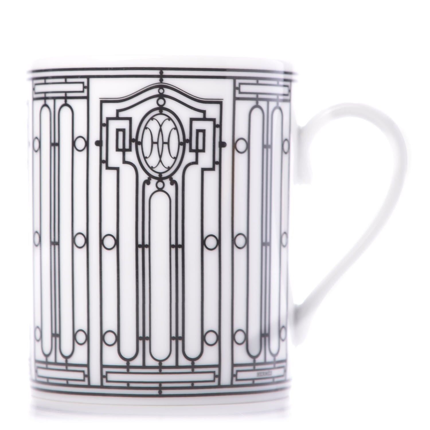 Hermes Porcelain H Deco Mug 2 of 6