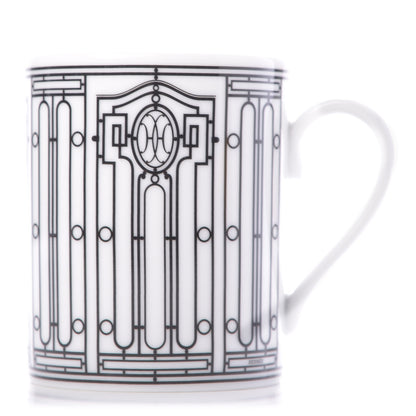Hermes Porcelain H Deco Mug 2 of 6