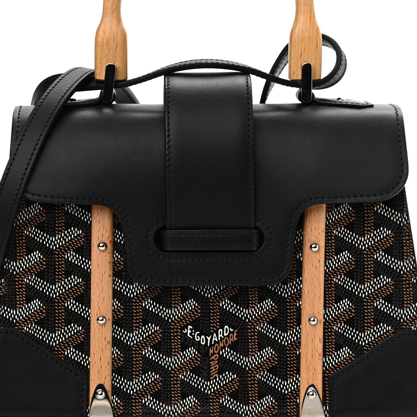 Goyardine Structure Mini Saigon Black