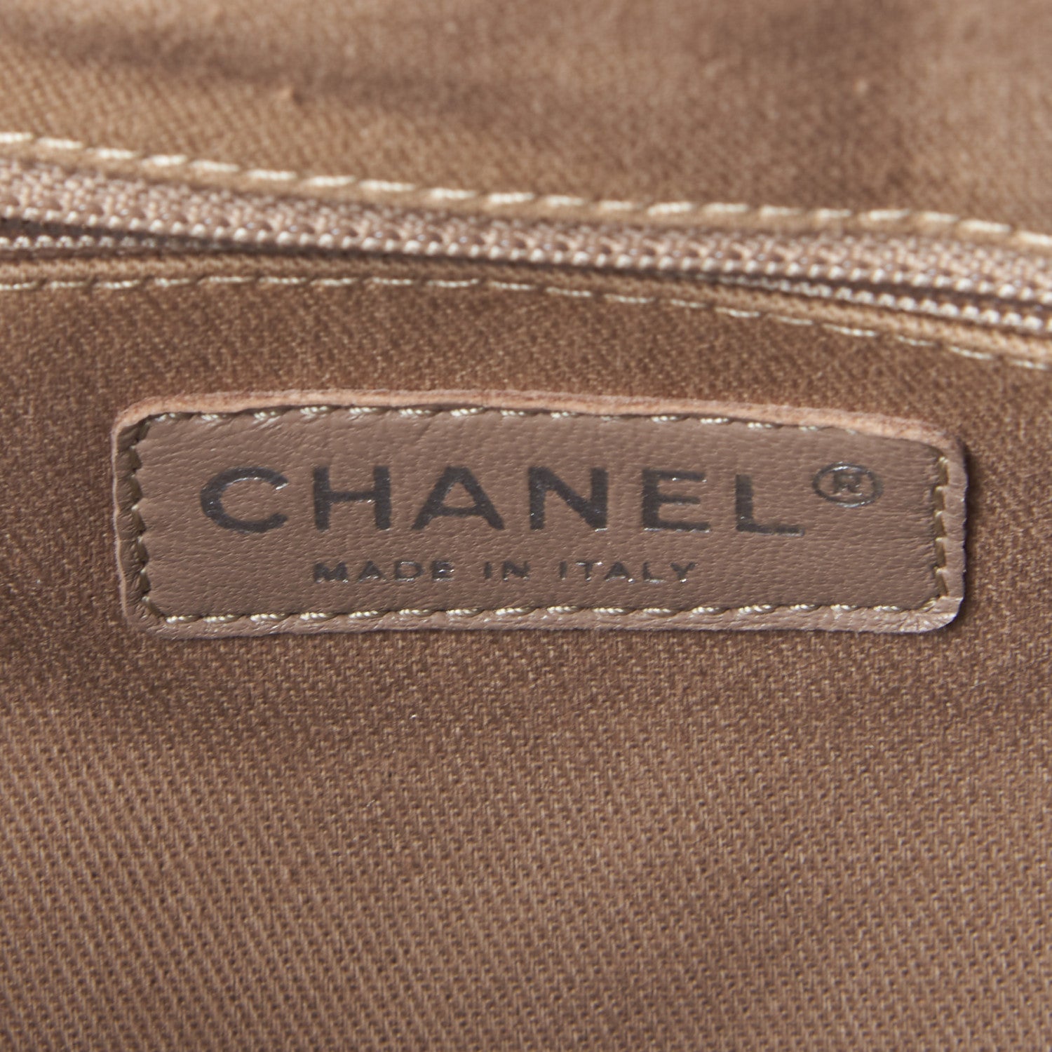 Chanel Caviar Quilted Timeless CC Soft Tote Beige 7 of 9