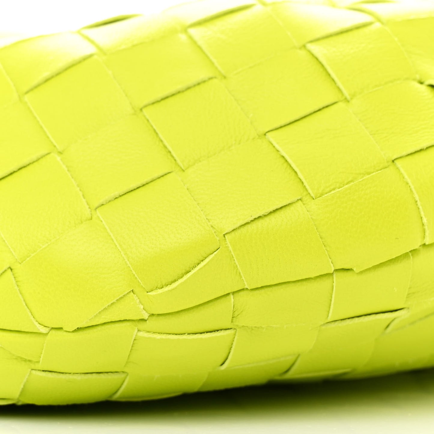 Nappa Intrecciato Mini Jodie Kiwi