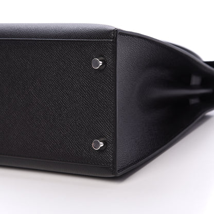 Hermes Epsom Kelly Sellier 28 Black 5 of 10