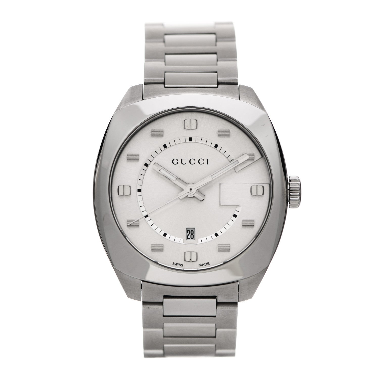 Gucci Stainless Steel 41mm GG2570 Quartz Watch 1 of 6
