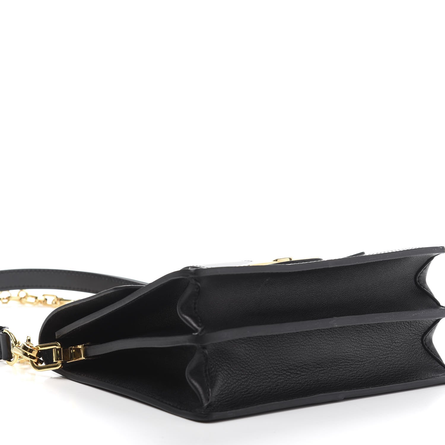 Louis Vuitton Smooth Calfskin Dauphine MM Black 8 of 11