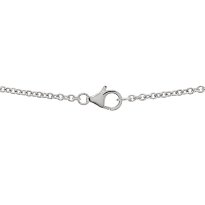 Cartier 18K White Gold Interlocking LOVE Necklace 3 of 3