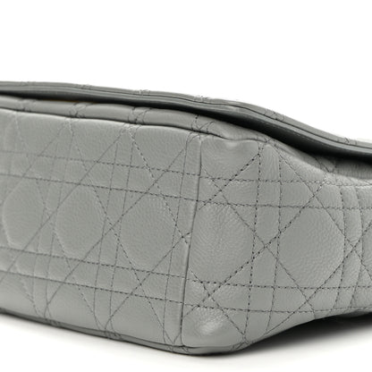 Christian Dior Calfskin Cannage Medium Caro Bag Grey 10 of 10