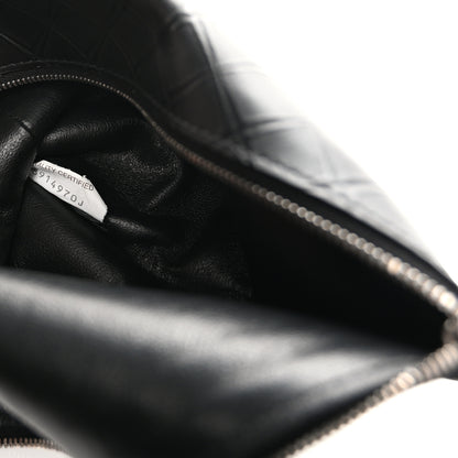 Bottega Veneta Calfskin Intarsio Document Case Black 7 of 7