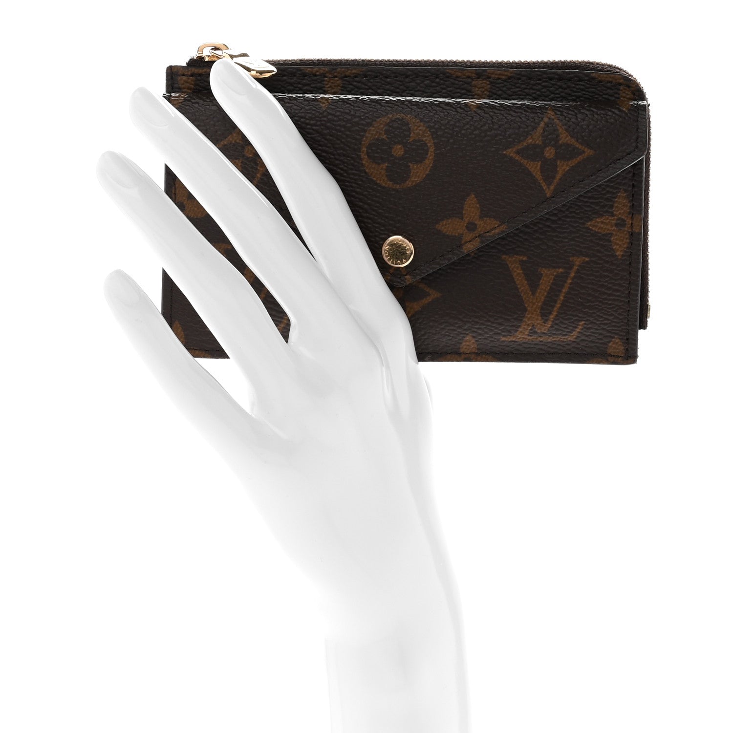 Louis Vuitton Monogram Recto Verso Card Holder Black 2 of 8