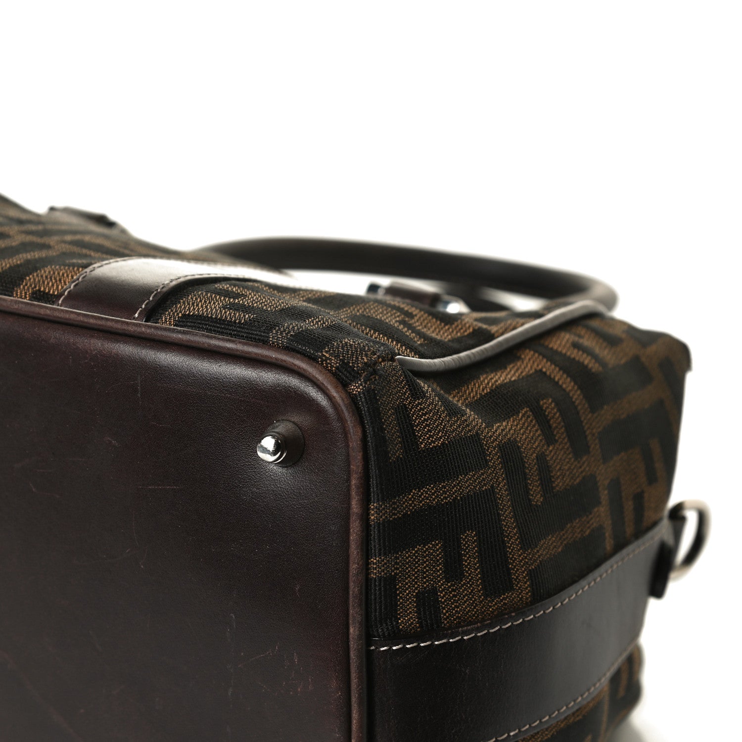 Fendi Zucca Boston Tobacco 23 of 27