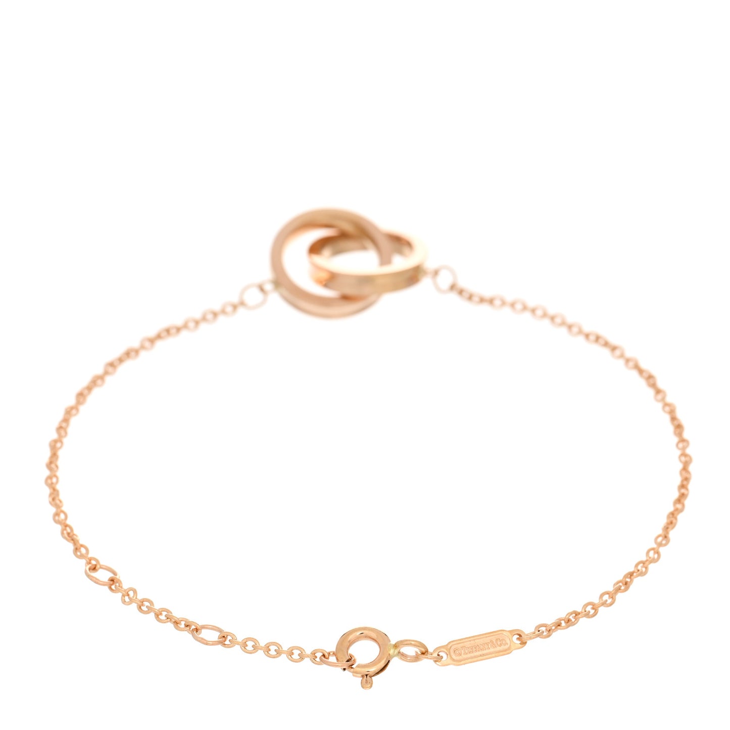 18K Rose Gold 1837 Interlocking Circles Bracelet