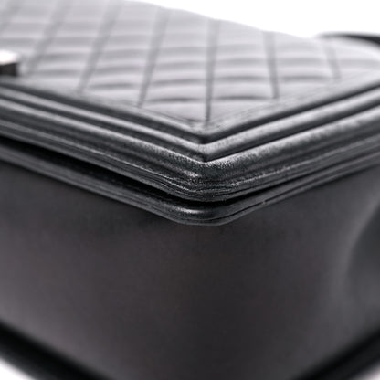 Chanel Calfskin Quilted New Medium Boy Flap Black 9 of 16