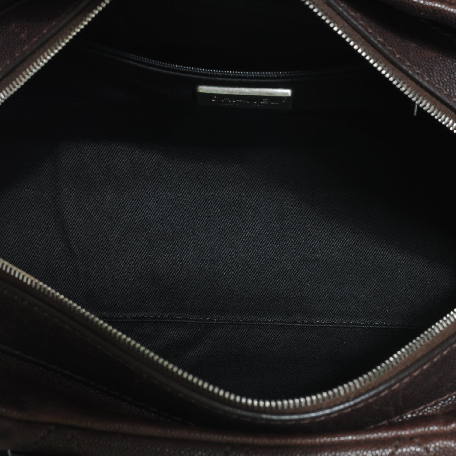 Chanel Caviar Small Outdoor Ligne Doctor Bag Brown 5 of 7
