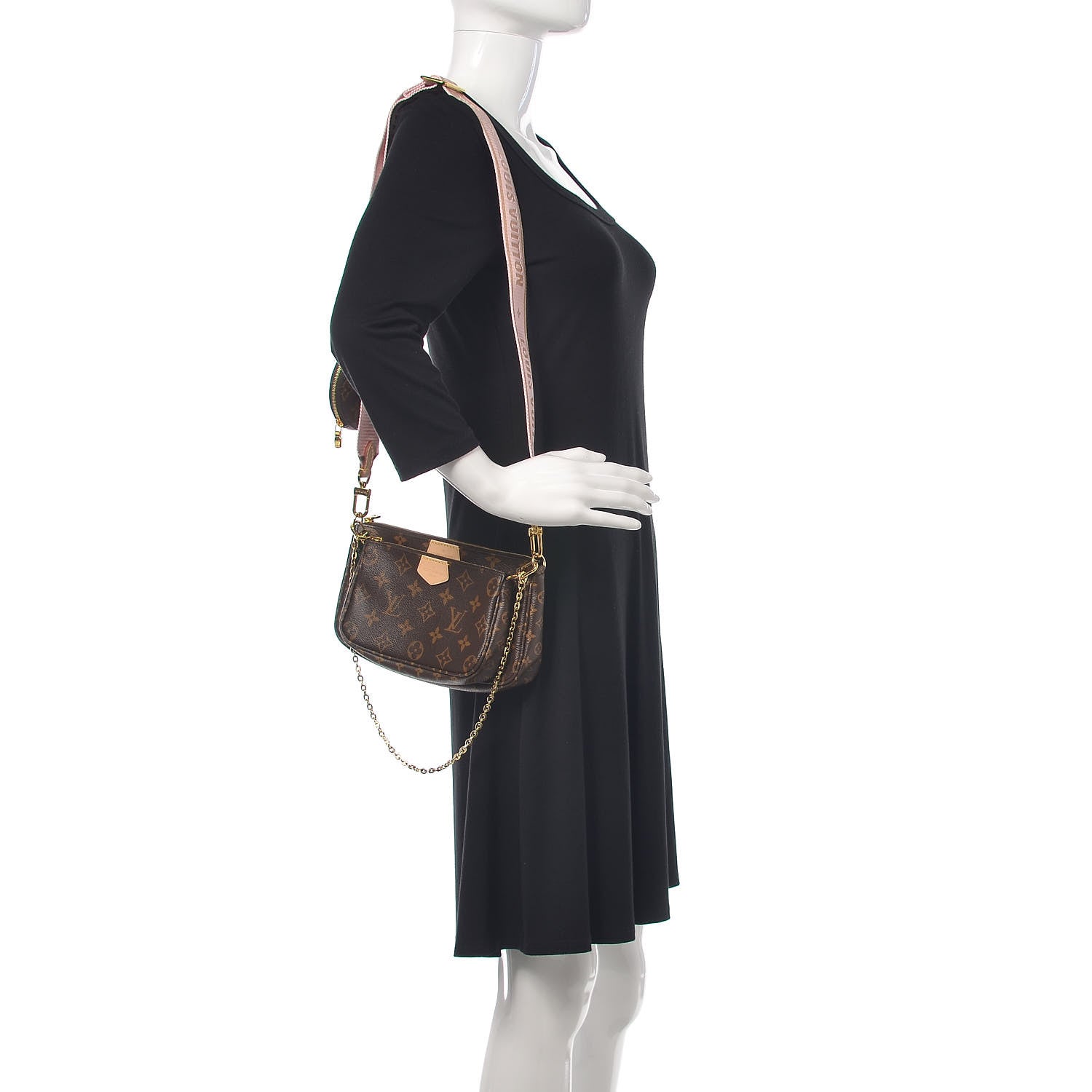 Louis Vuitton Monogram Multi Pochette Accessories Rose Clair 2 of 11