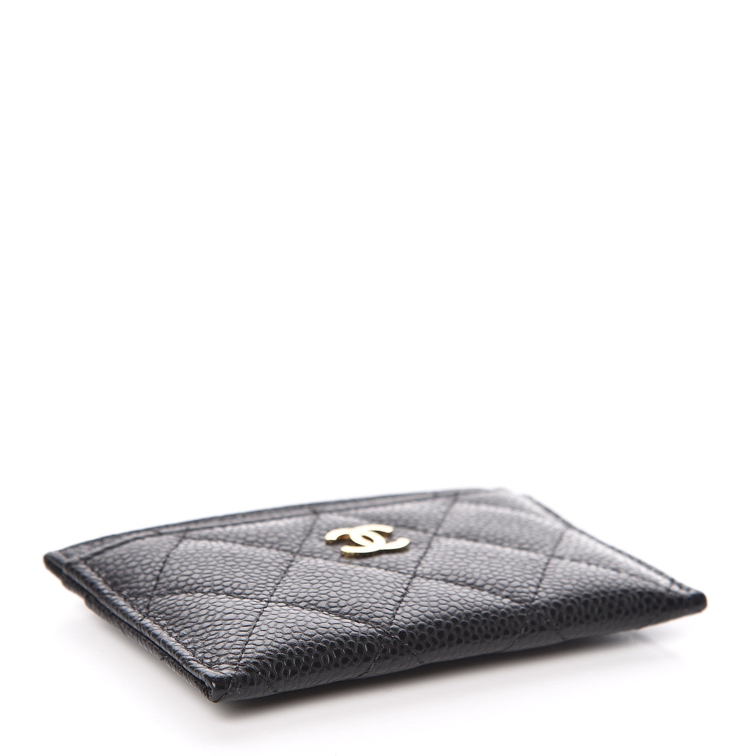 Chanel Caviar Quilted Card Holder Black 4 of 9