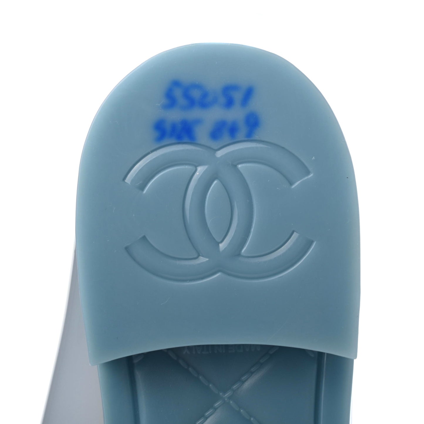 Rubber Rain Boots 38 Light Blue
