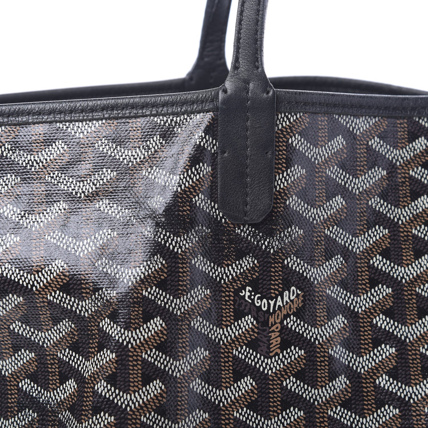 Goyard Goyardine Saint Louis GM Black 22 of 28