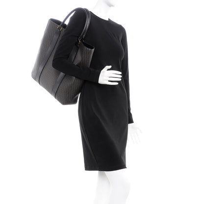 Saint Laurent Toile Classic Monogram Tote Bag Black 3 of 19