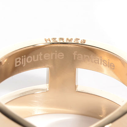 Hermes Permabrass Scarf Ring Gold 5 of 6