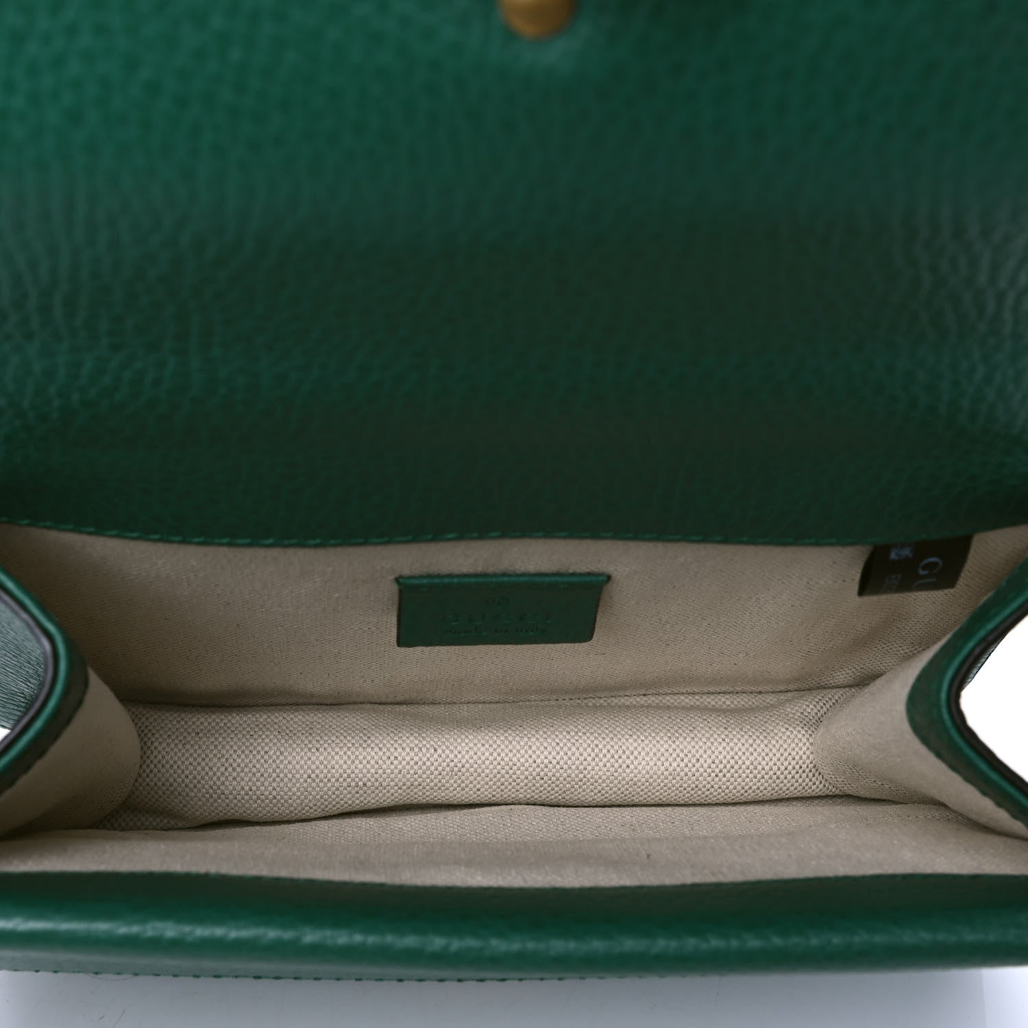 Gucci Calfskin Mini Dionysus Shoulder Bag Emerald 4 of 4