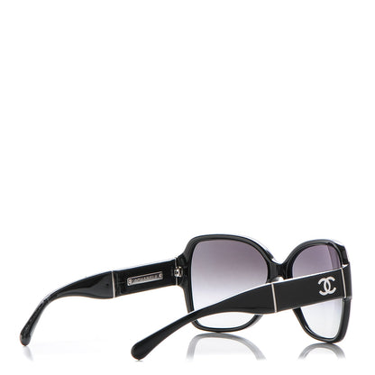 Chanel Square Summer CC Sunglasses 5230-Q Black 4 of 8
