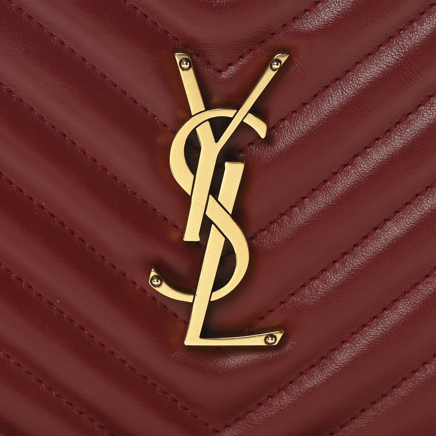 Calfskin Matelasse Monogram Lou Camera Bag Opyum Red