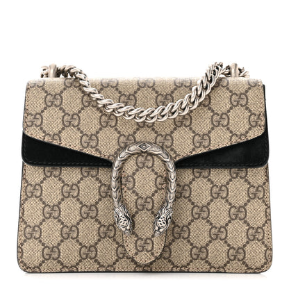 Gucci GG Supreme Monogram Mini Dionysus Shoulder Bag Black 1 of 13