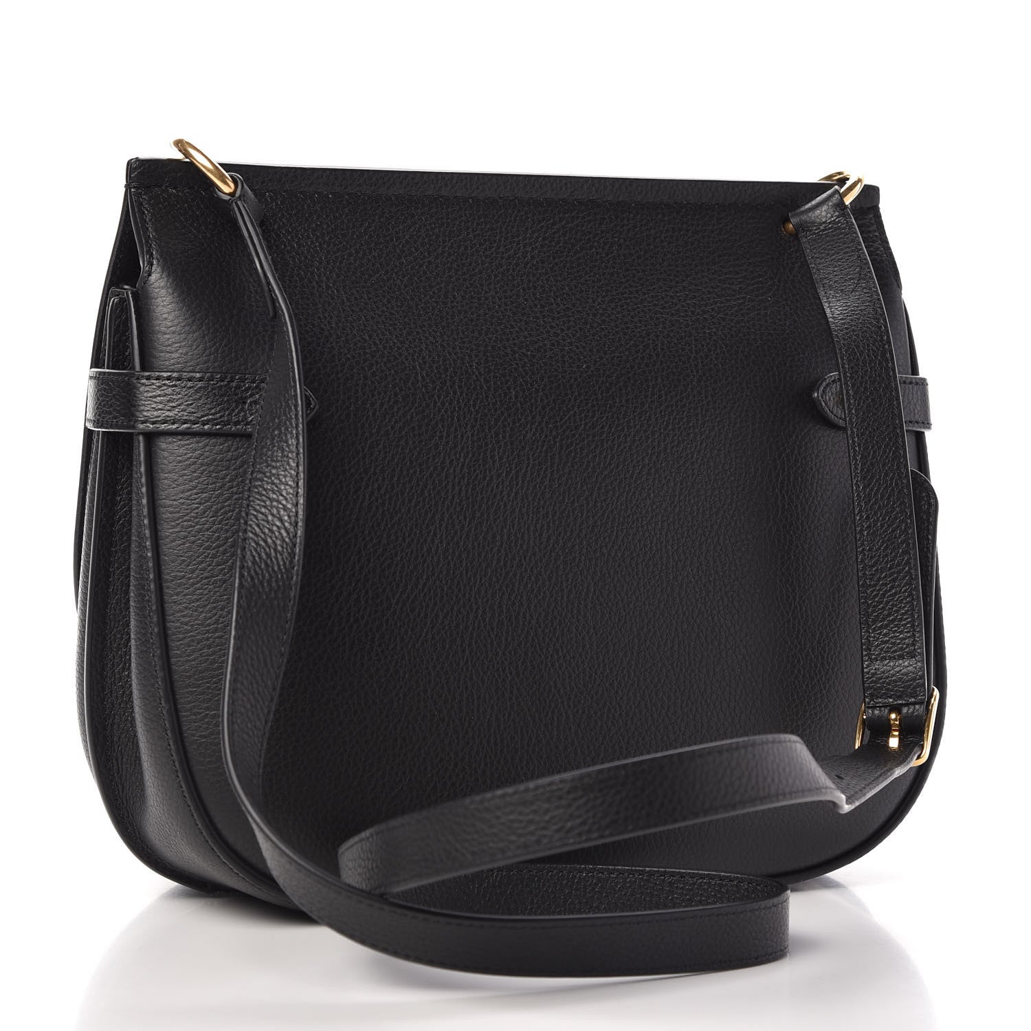 Mulberry Small Classic Grain Calfskin Amberley Satchel Black 3 of 9