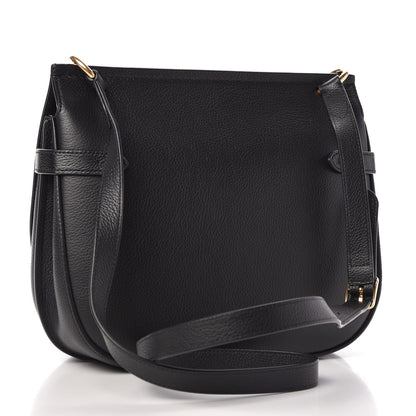 Mulberry Small Classic Grain Calfskin Amberley Satchel Black 3 of 9