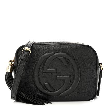 Gucci Pebbled Calfskin Small Soho Disco Bag Black 1 of 16