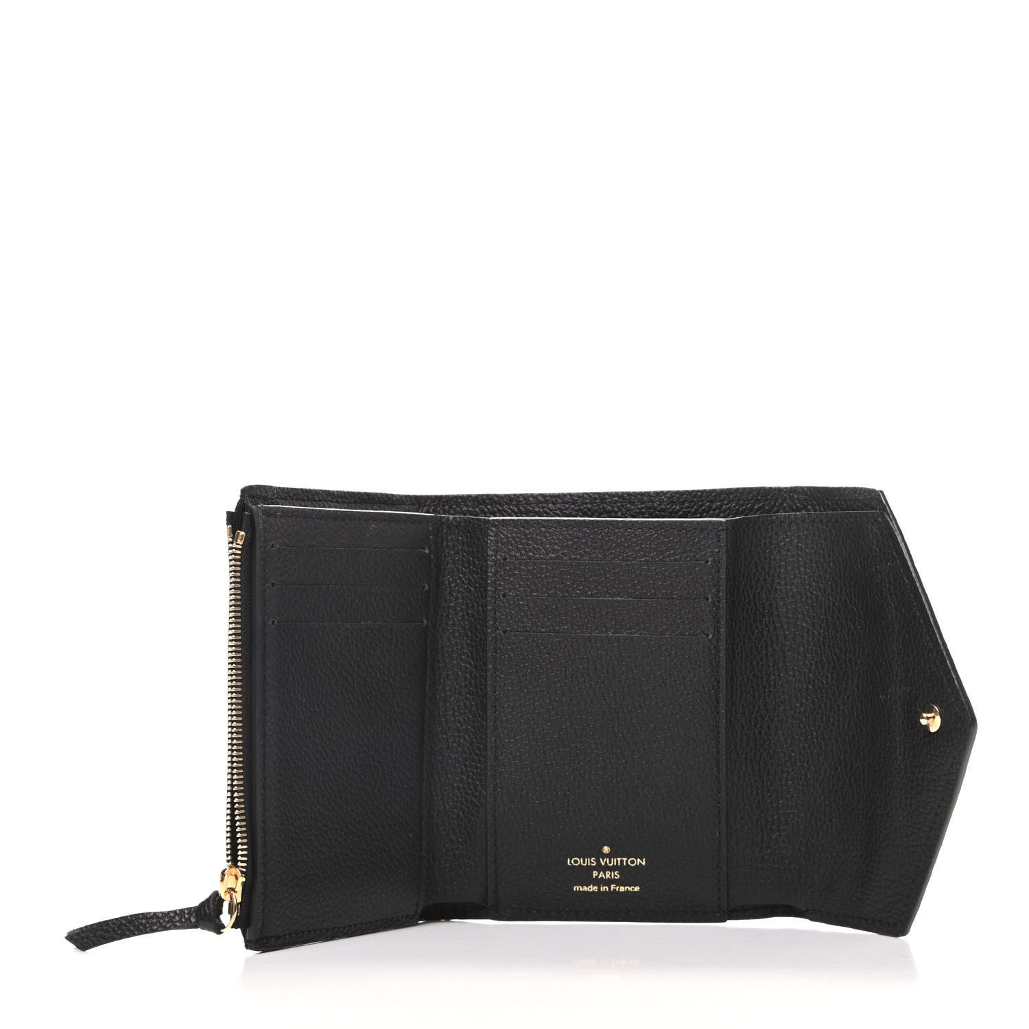 Louis Vuitton Empreinte Victorine Wallet Black 5 of 8