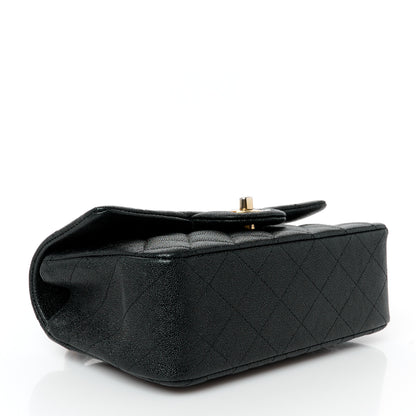 Chanel Caviar Quilted Mini Top Handle Rectangular Flap Black 4 of 12