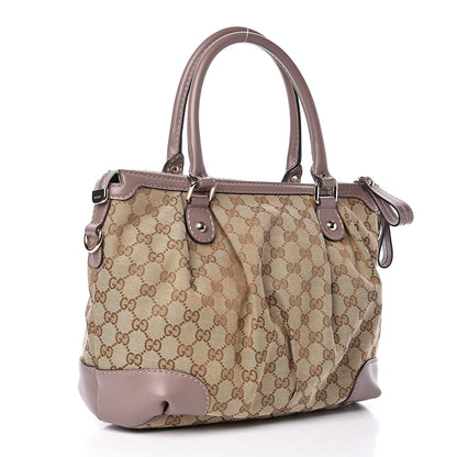 Gucci Monogram Medium Sukey Top Handle Lavender 3 of 13