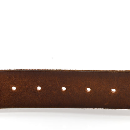 Gucci Faded Calfskin Double G 40mm Belt 85 34 Cuir 3 of 7