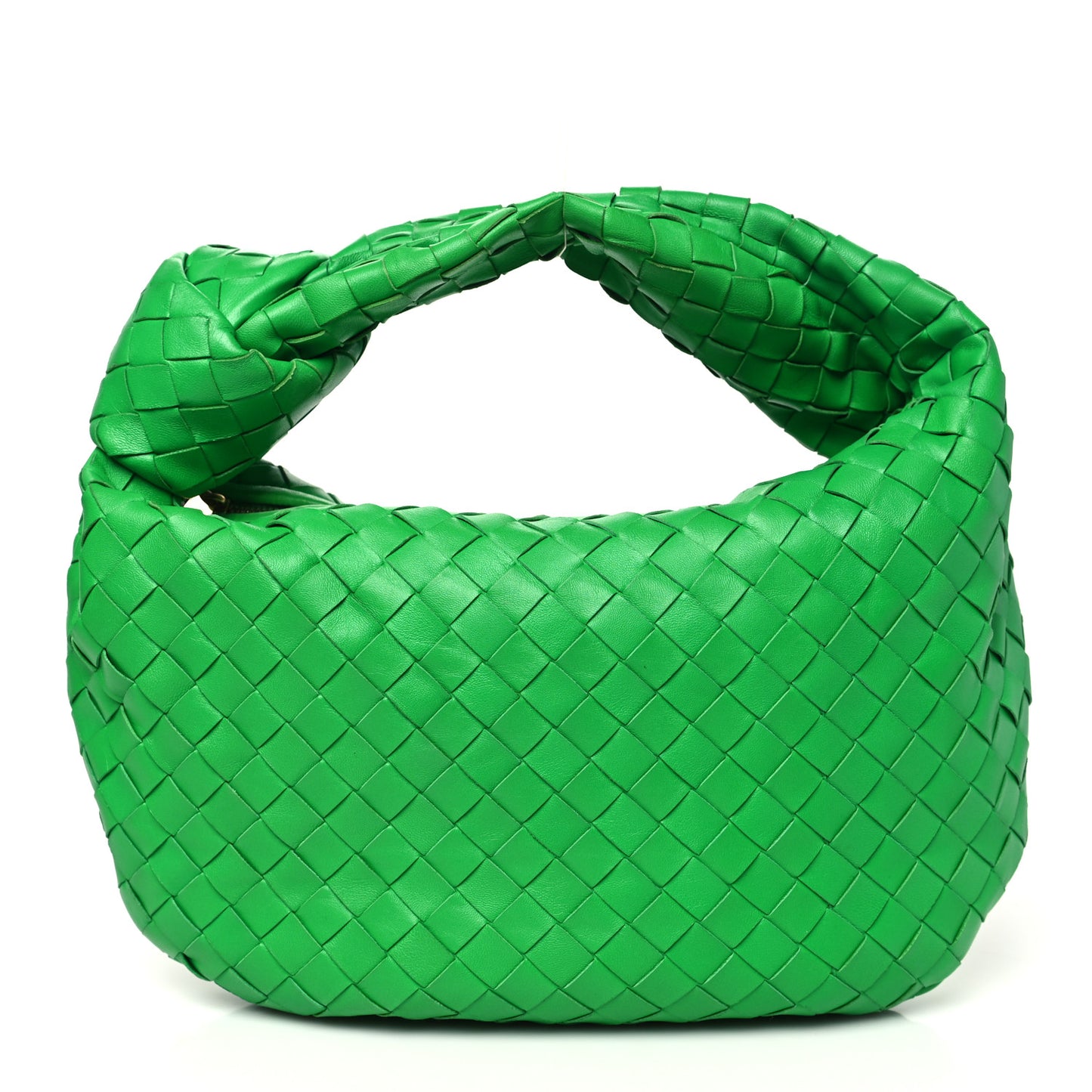 Nappa Intrecciato Teen Jodie Hobo Parakeet