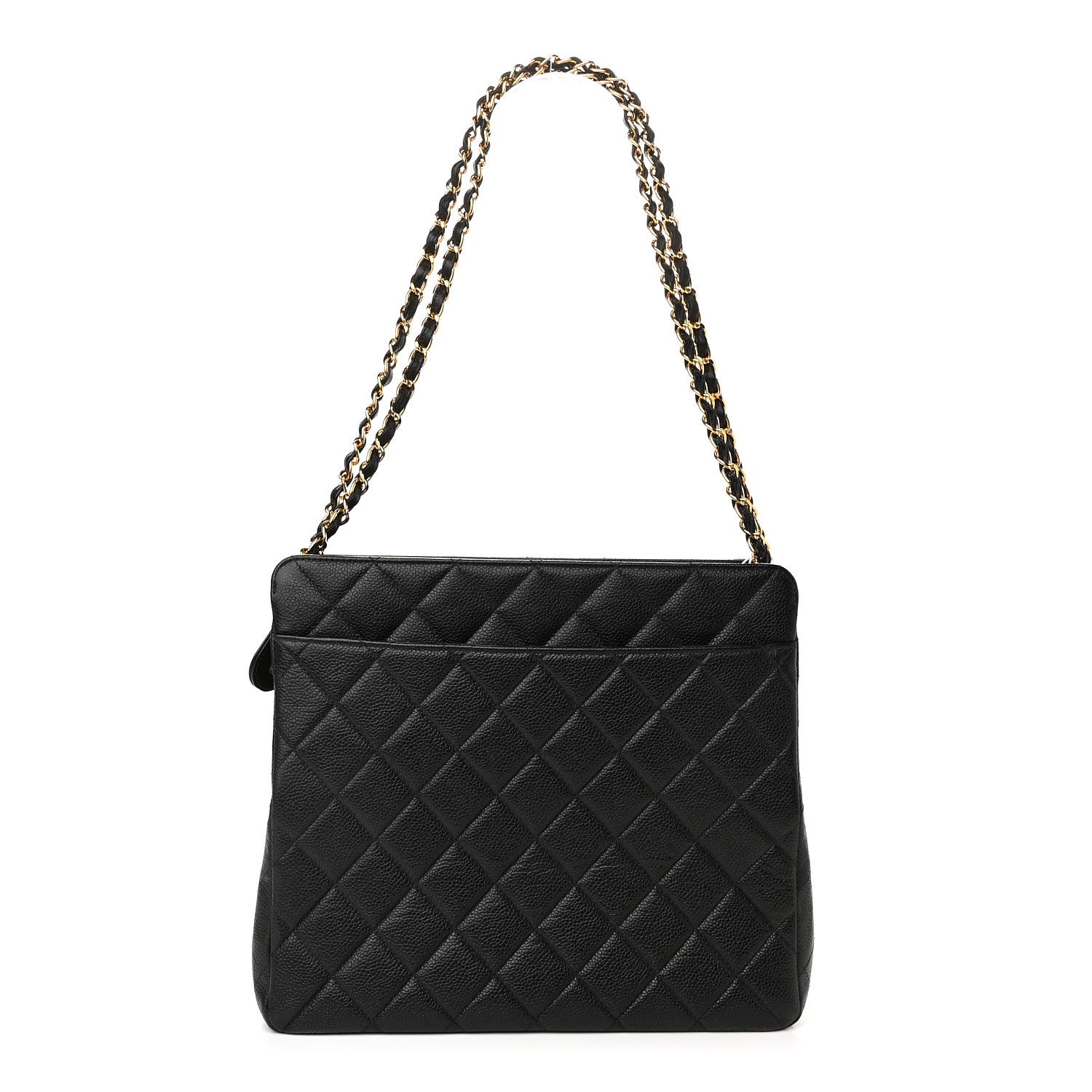 Chanel Caviar Quilted Shoulder Bag Black 1 of 8