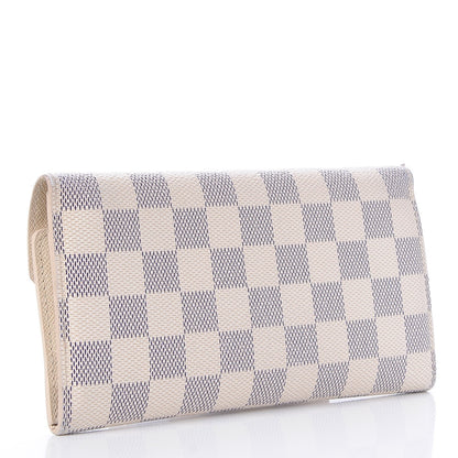 Louis Vuitton Damier Azur Josephine Wallet 3 of 10
