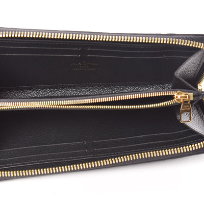 Louis Vuitton Empreinte Clemence Wallet Black 5 of 11