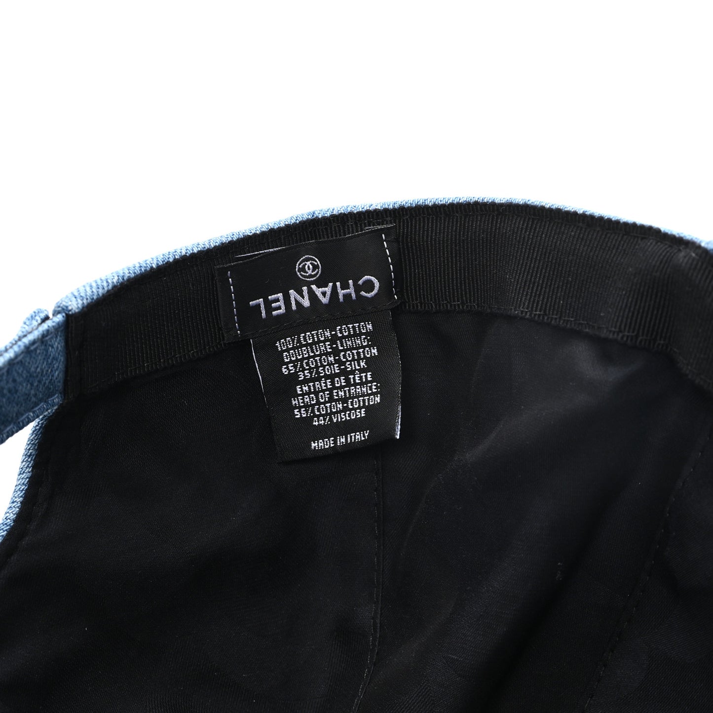 Denim CC Cap Hat Blue