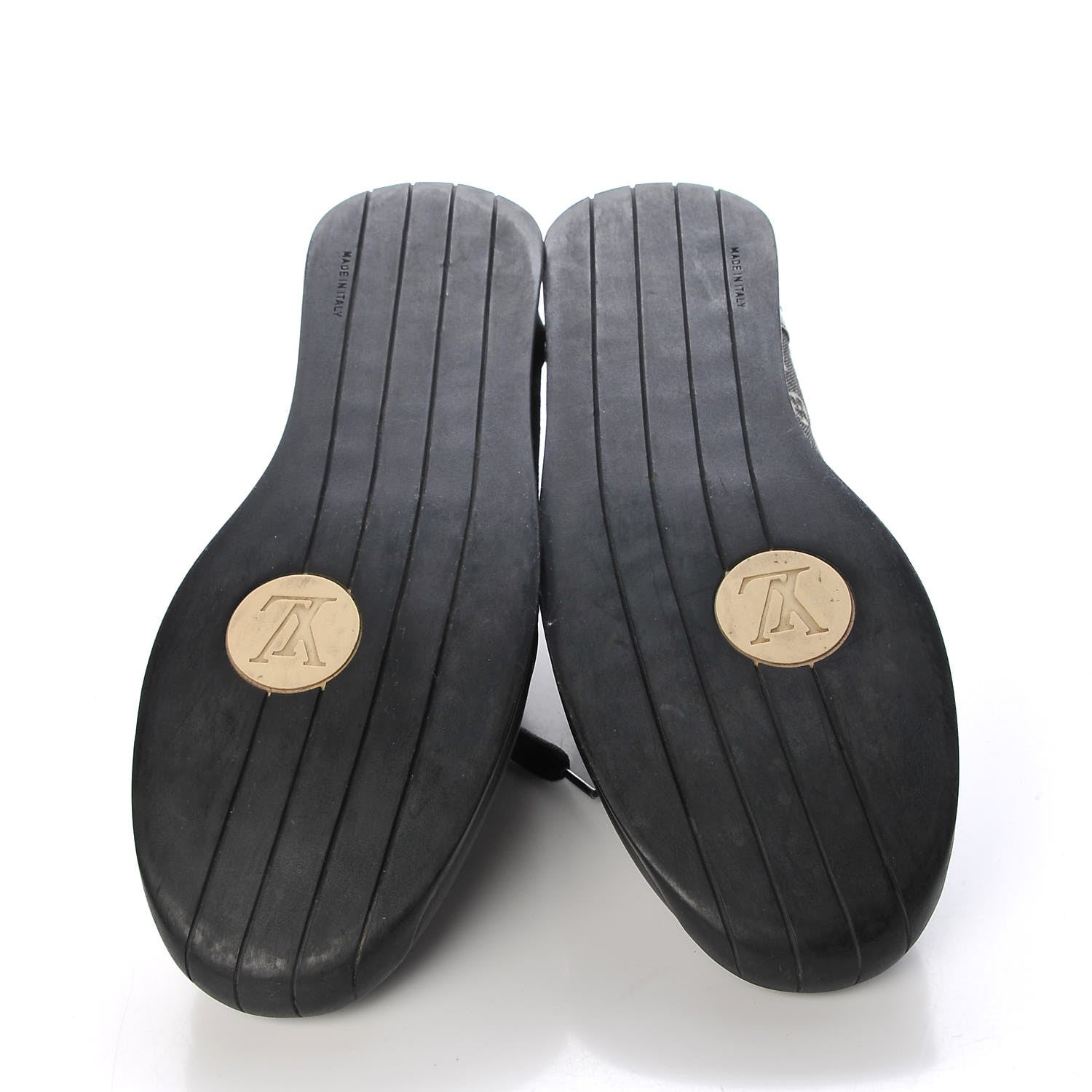 Louis Vuitton Mini Lin Monogram Sneakers 40 Black 7 of 12