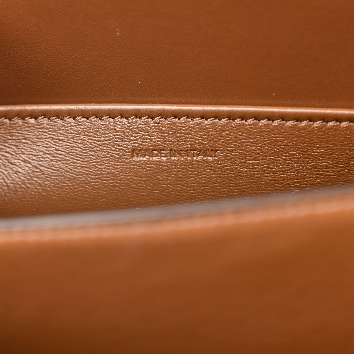 Celine Box Calfskin Teen Classic Box Flap Bag Camel 7 of 10