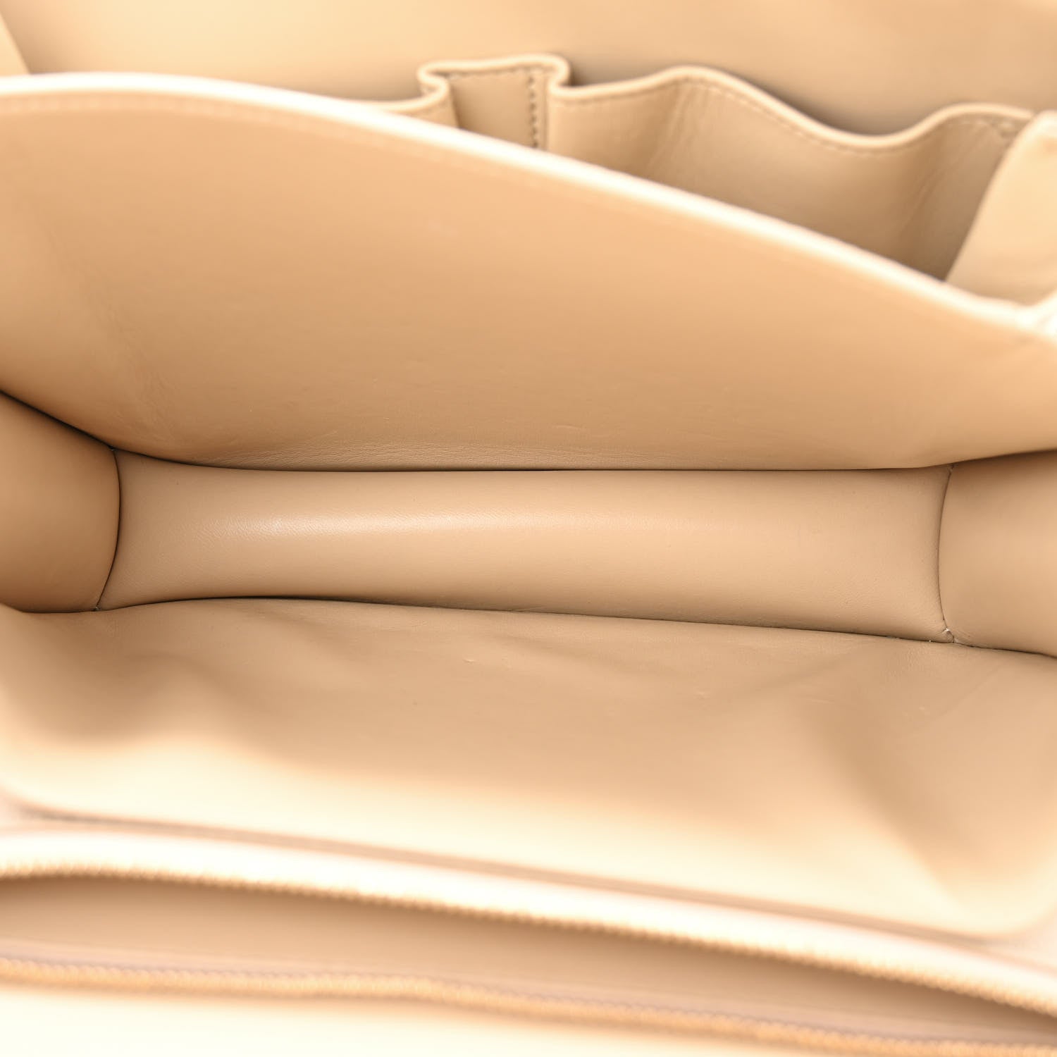 Celine Box Calfskin Medium Classic Box Bag Linen 5 of 11