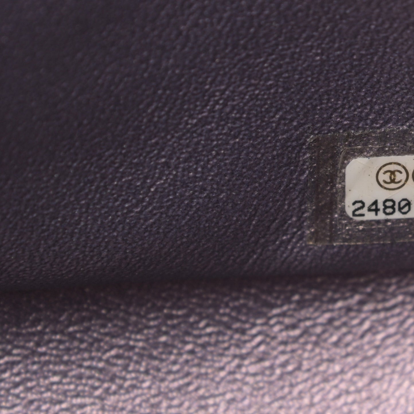 Iridescent Lambskin Quilted 2.55 Reissue 226 Flap Light Purple
